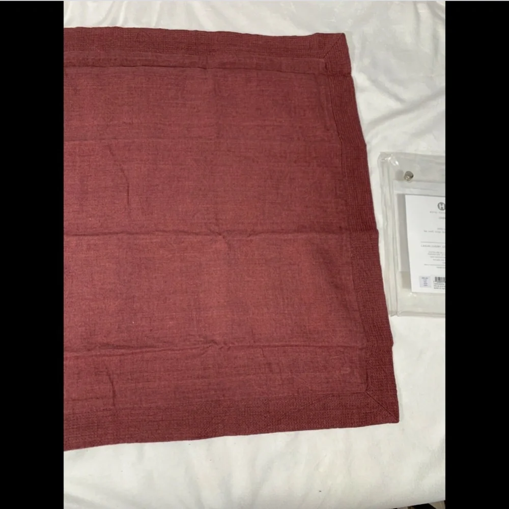 NIB $120 Hotel Collection 100% Linen (1) Standard Sham Pillow Case‎ #242
